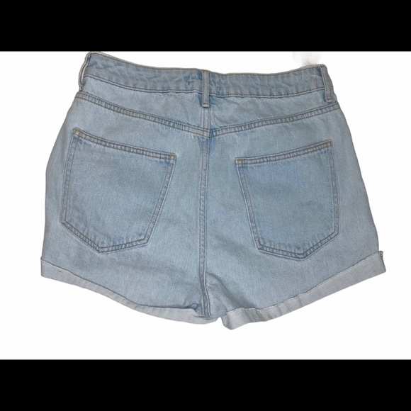 Forever 21 High Waisted Light Distressed Shorts - Picture 5 of 5
